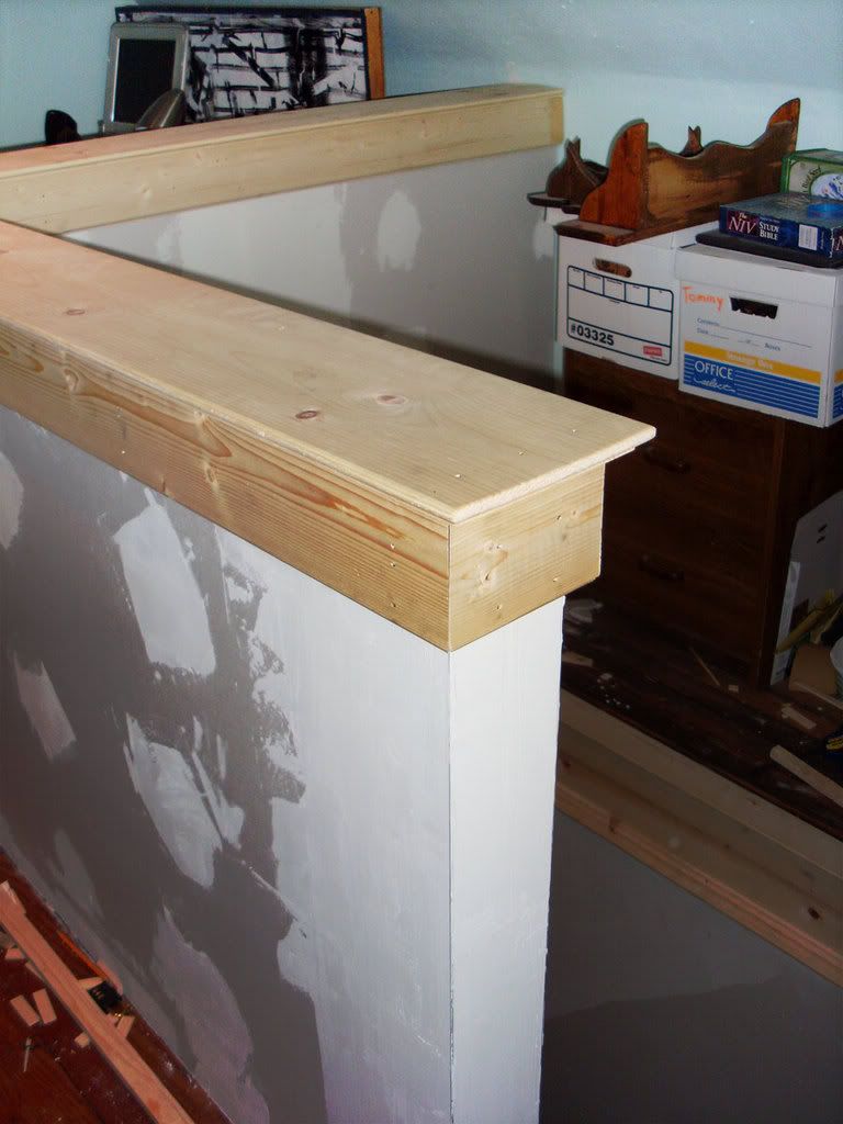 the bench dog project 01 pt. 1 knee wall cap